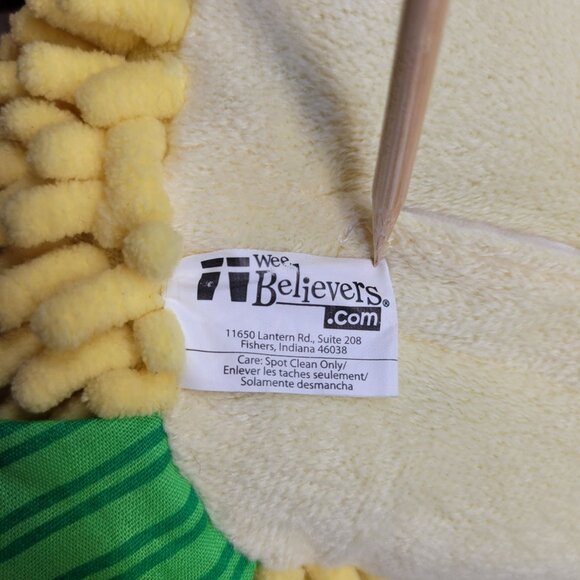 Liam the Lion Guardian Angle Prayer Buddy Wee Believers Religious Sensory Plush - Picture 8 of 8